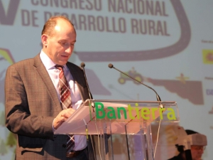 José Antonio Alayeto. Presidente Bantierra. Congreso Desarrollo Rural
