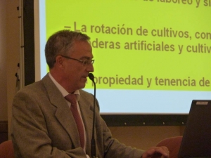 Ignacio Delgado.La investigación agroalimentaria en Aragón: "Sus inicios con Rodríguez Ayuso"
