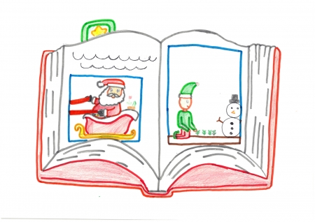 Ana Domínguez, 11 años. "El libro de la Navidad"